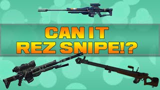 Destiny - ALL Snipers that can Rez Snipe! (Which snipers can revive snipe)