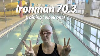 I'm doing an Ironman 70.3?! | First week of training!