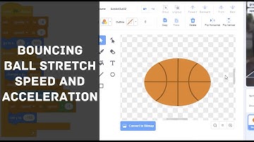 Scratch 3.0 Bouncing Ball with Stretch, Speed and Acceleration (Full Lesson)