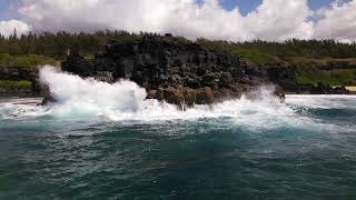 Cold little Heart - Michael Kiwanuka | Slowmotion flying over the Wild Coast, South Mauritius