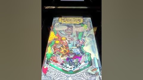 Arcade1up Pinball Thor Gameplay