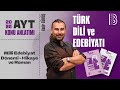 29) AYT Türk Dili ve Edebiyatı - Milli Edebiyat Dönemi - Hikaye ve Roman - Kadir GÜMÜŞ - 2026