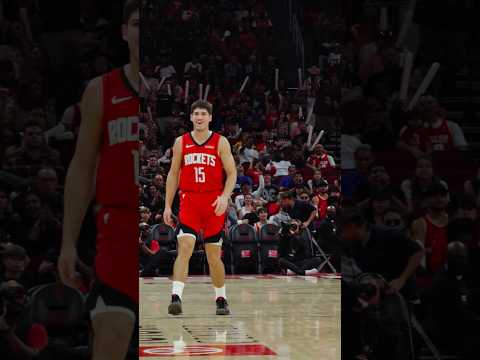 He’s on 🔥 #rockets