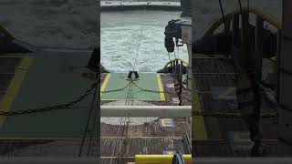 A bollard pull test