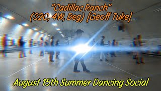 Doin' "Cadillac Ranch" at my Summer Dancing Social @ the West St. Paul Curling Club on Sat, Aug 15th