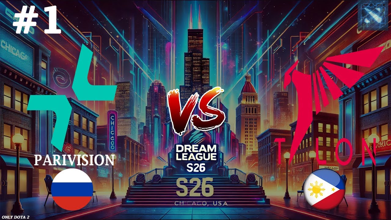 МАТЧ ДНЯ, БИТВА ФАВОРИТОВ ГРУПП | Parivision vs Talon #1 (BO2) DreamLeague S26