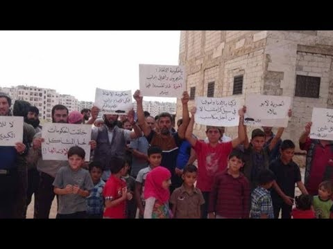 قرار إخلاء مهجري الغوطة من السكن الشبابي في إدلب لم الشمل