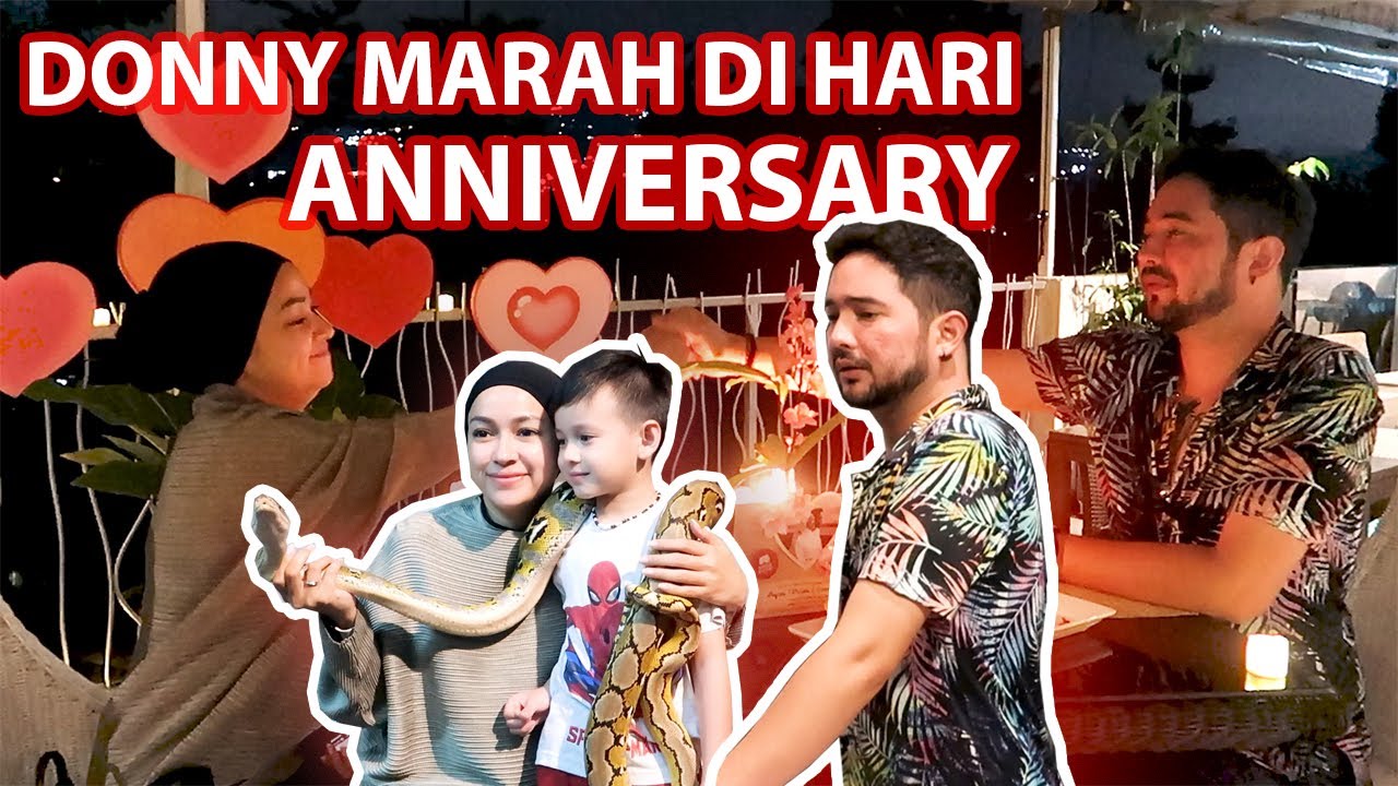 Anniversary 7 tahunnya RyanDomack, Donny marah??