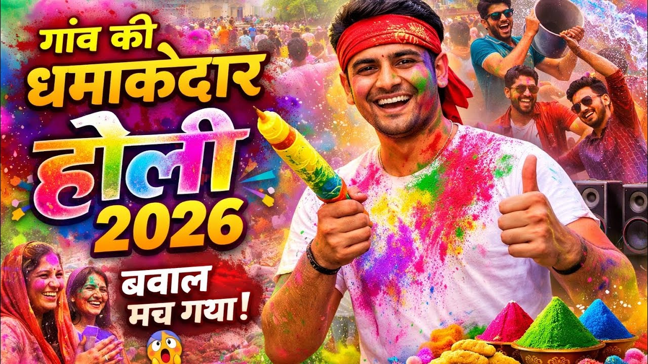 Holi Vlog 2026 | इस बार की होली कुछ खास #Kumauniholi कुमाऊनी होली #होली ,हमारे गांव की होली