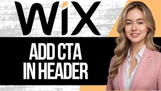 How to Add a CTA in Header in Wix | Call To Action in Header