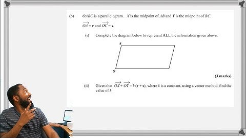 Jan 2019 - Solution to Vectors Question | CSEC MATHS