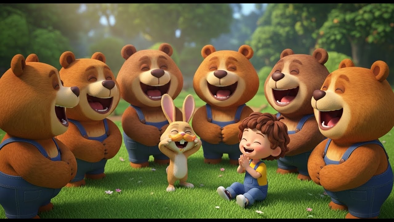 Counting Bears in the Forest | Fun Numbers Song for Kids - YouTube