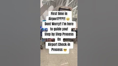 🛫 Step-by-Step Airport Check-In Process | Beginner’s Guide to Air Travel | YallaTravelwithMe