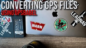LEADNAV Lessons - Converting GPS Files with GPSBabel
