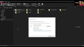 How to make a permanent Server folder mapping Connect Network Mapped Drive
