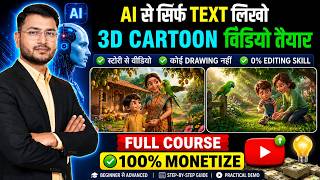 How to Make 3D Cartoon Animation Videos | How to Make Long AI Videos (Full Course 2026) ✅ screenshot 5
