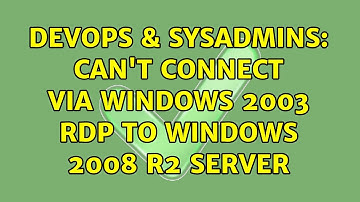 DevOps & SysAdmins: Can