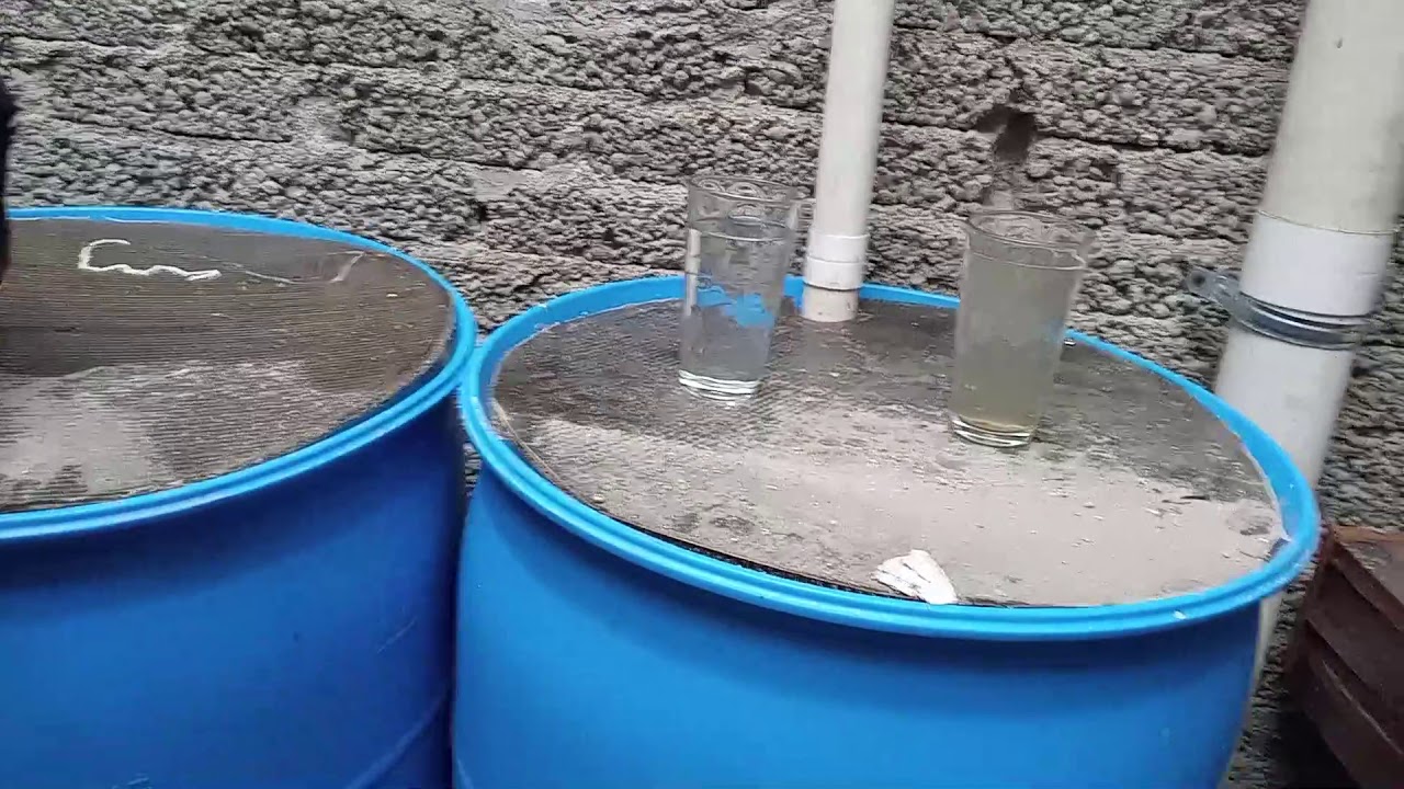 Filtro para captacion de agua pluvial