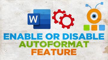 How to Disable Microsoft Word AutoFormat Feature
