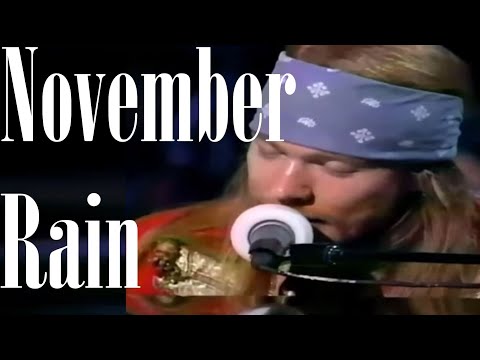 Guns 'N Roses Ft. Elton John - November Rain - Live