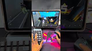 Pc❌mini mobile setup ✅Free Fire Gaming Keyboard|⌨️🖱📱GG Mouse Pro #freefire #mixpro #ggmousepro