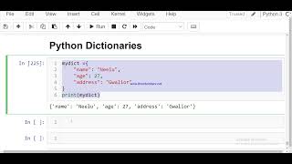 Python Lecture 17 | Dictionaries in Python | Dictionaries Methods | python For Beginners