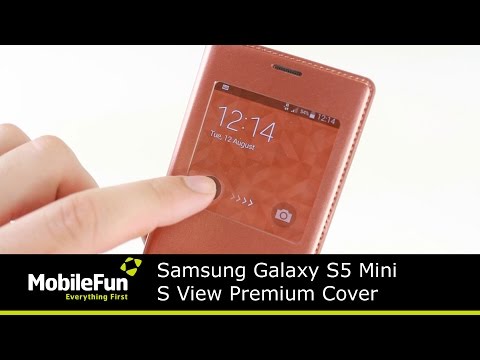 Official Samsung Galaxy S5 Mini S View Flip Cover Case Review