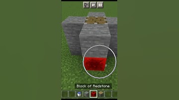 How to Make Floating Water in Minecraft #shorts