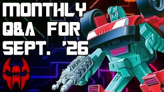 Name ANOTHER Obscure Transformer - Monthly Q&A For September 2026