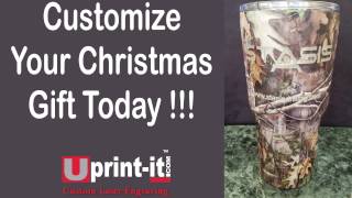 Uprint It Custom Rtic Camo 30Oz Laser Engraved