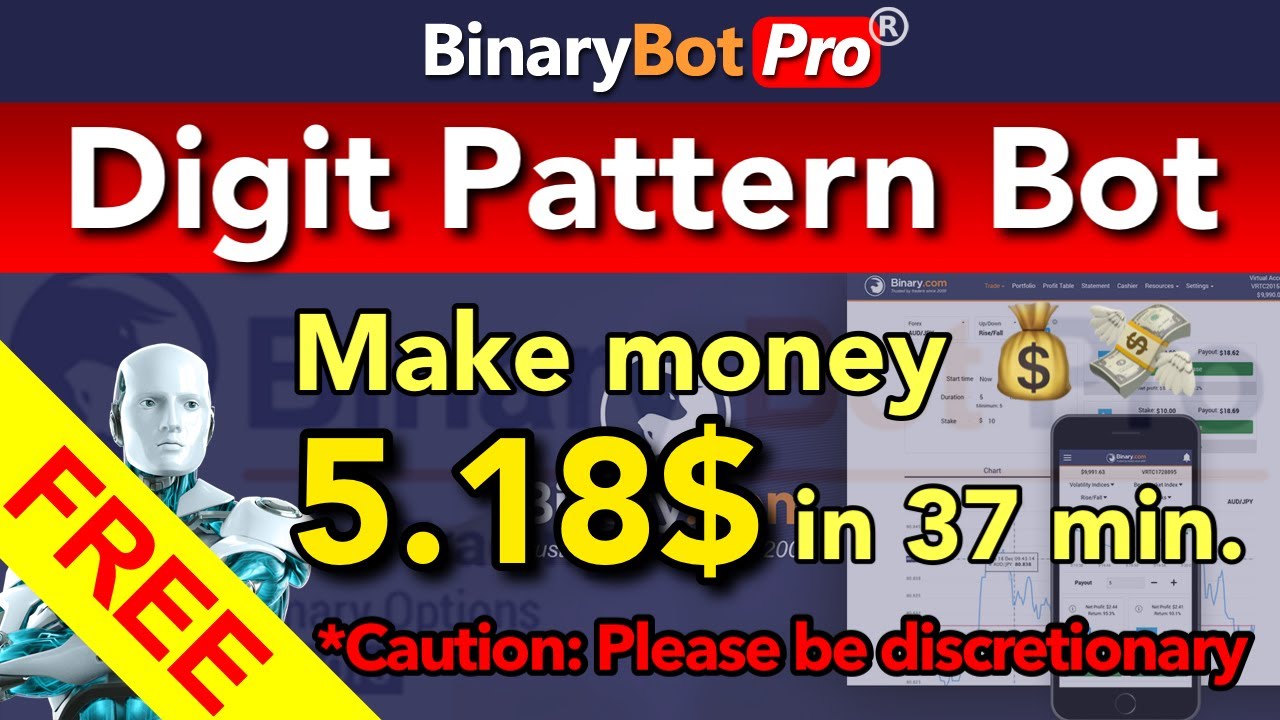 Binary Bot Pro | Digit Pattern Bot (2022) – Free Download