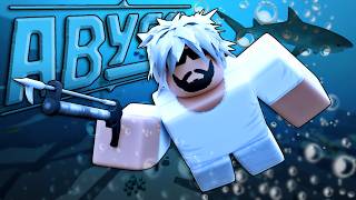 Harpooning fish was NEVER THIS FUN | Roblox Abyss
