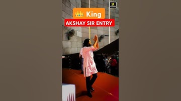 AKSHAY SIR ENTRY|| AKSHAY SIR AGRA MEET UP EDIT #akshaysir #shorts