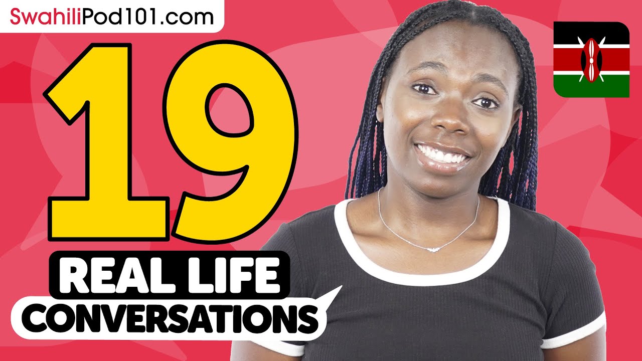19 Daily Swahili Conversations - Learn Basic Swahili Phrases