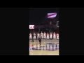 Miranda contreraspeterson  national anthem  smuutep womens basketball 111614
