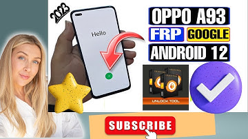 OPPO A93 FRP Bypass Android 12 2024 OPPO A93 Google Lock  OPPO FRP Bypass  Unlock  TOOLFRP OPPO A93