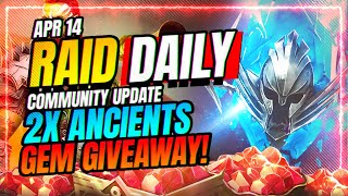 2x Ancients | GEM GIVEAWAY! | My Thoughts CvC | RAID Shadow Legends