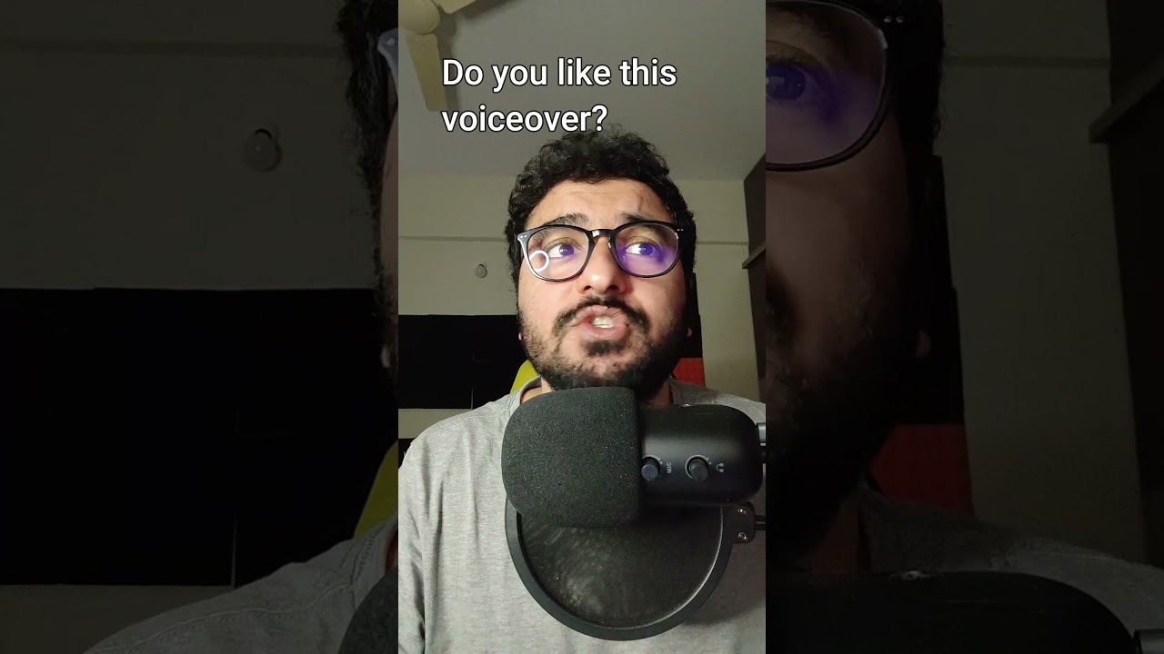 Do you like this voiceover ? 