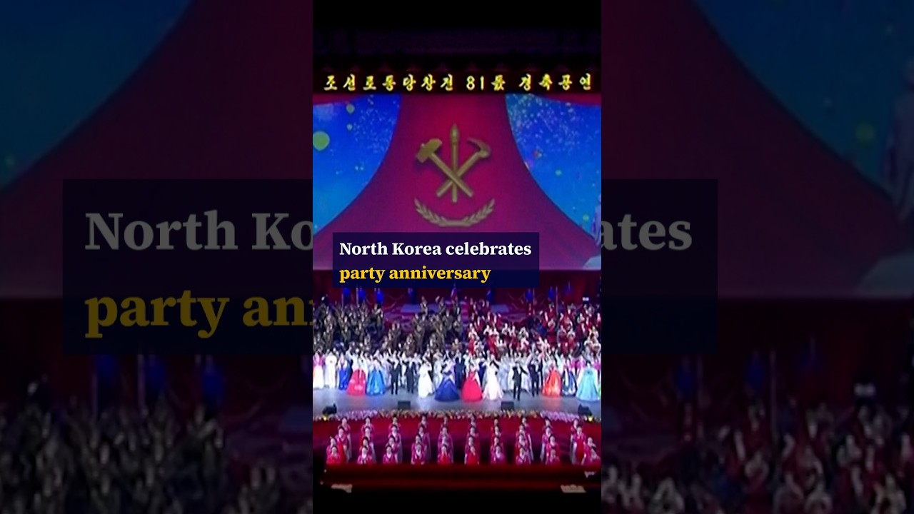 North Korea marks 81st anniversary of ruling party with modest celebrations