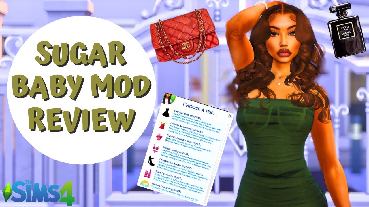 MOST REALISTIC SUGAR BABY MOD👜 THE SIMS 4 SUGAR BABY MOD REVIEW YouTube