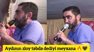 Aydın Xırdalanlının zloy təbinin gəldiyi o meydan🔥🖤 Mənalı kupletlər, maraqlı qafiyələr-Meyxana Şahı