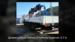 Купить Манипулятор Hyundai HD 170 с бурильной установкой(, 2013-12-09T11:29:22.000Z)