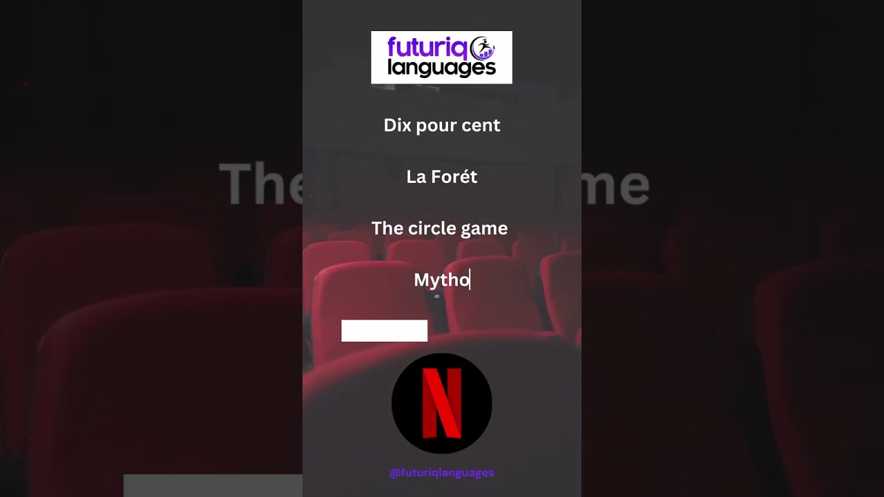 Best 5 French web series on Netflix.