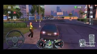 Taxi Simulator 2022: SPORTS MODE Taxi Driver! Android Car Gameplay(Android) - Miami screenshot 4