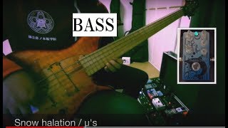 【萌彦】Snow halation　弾いてみた【Bass】