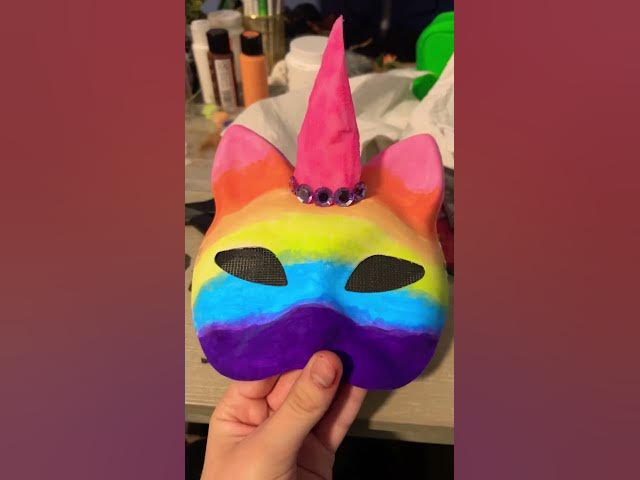 She wanted it for her bday #cosplay #furry #fursuit #crafting #silly#fyp