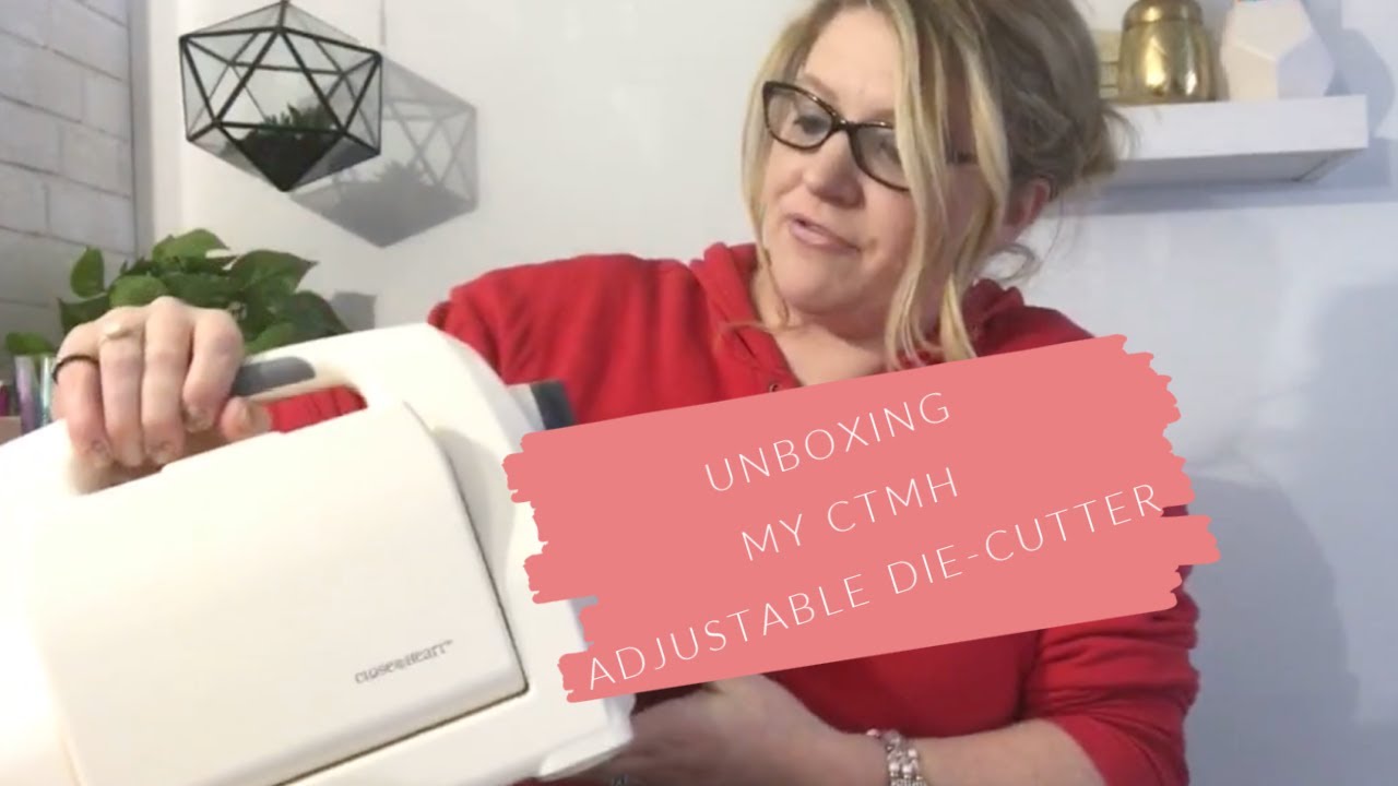 Live Replay: Unboxing New Die-Cutting Machine - CTMH Adjustable DieCutter 