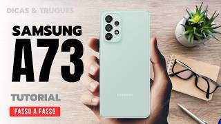 Como gravar a tela somente com o som de mídia no Samsung Galaxy A73