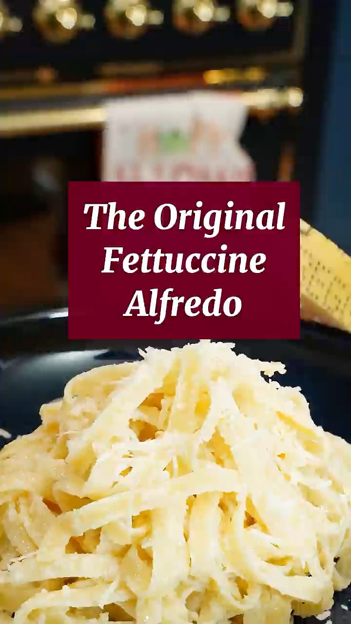 The Original Fettuccine Alfredo from Rome - YouTube