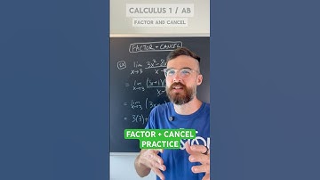 more practice factoring and cancelling #calculus #mathematics #math #maths #education #mathstricks